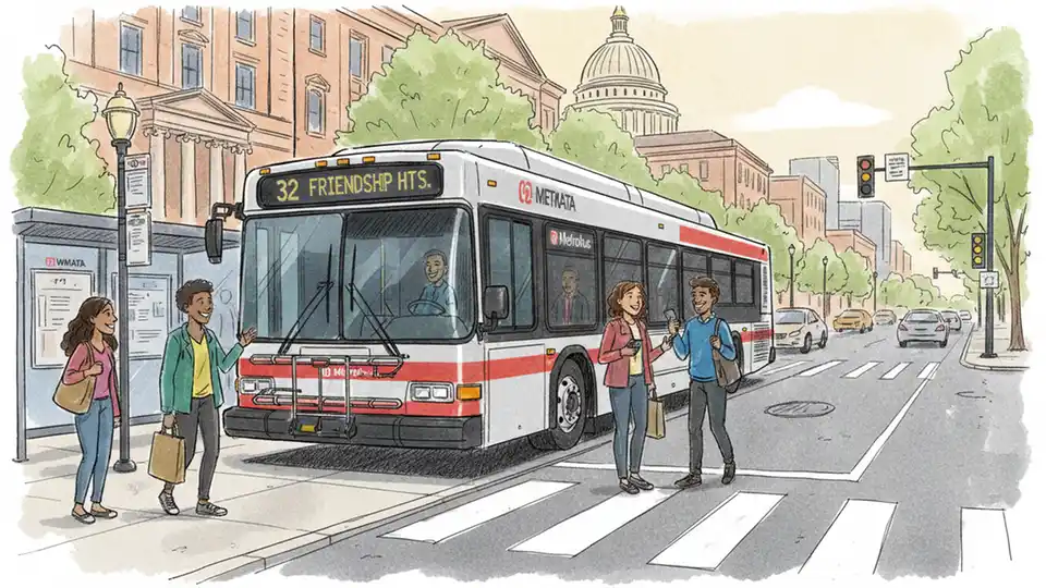 WMATA Adjusts Bus Stops for Station Work