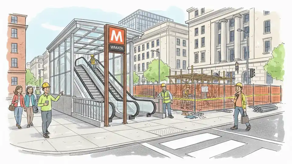 Metro Upgrades Judiciary Square Station Access