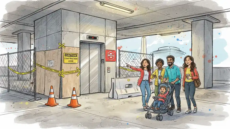Metro Upgrades Glenmont Garage Elevators for Reliability