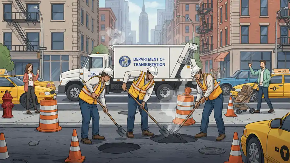 NYC Launches Fourth Pothole Blitz Saturday