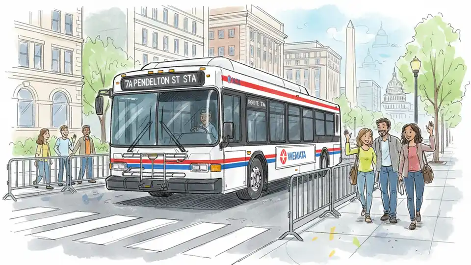 DC Metro Reroutes 12 Lines for Memorial Parade