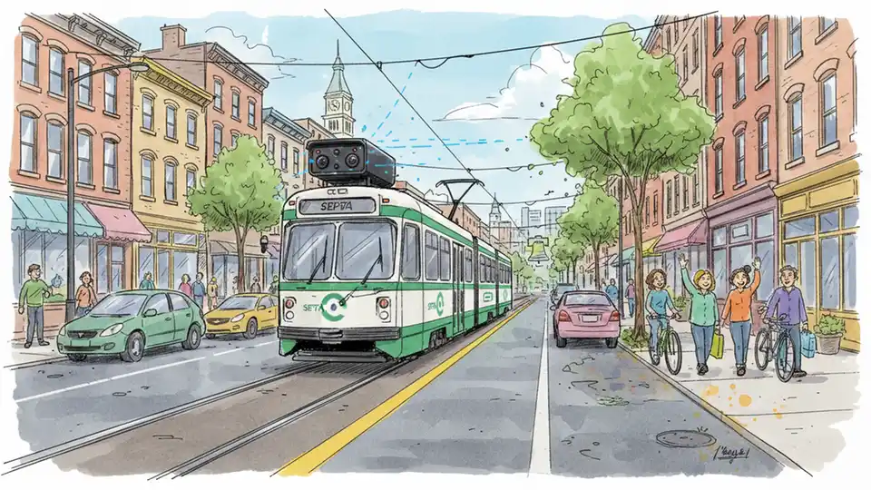 Philadelphia Trolleys Use AI Cameras to Clear Lanes