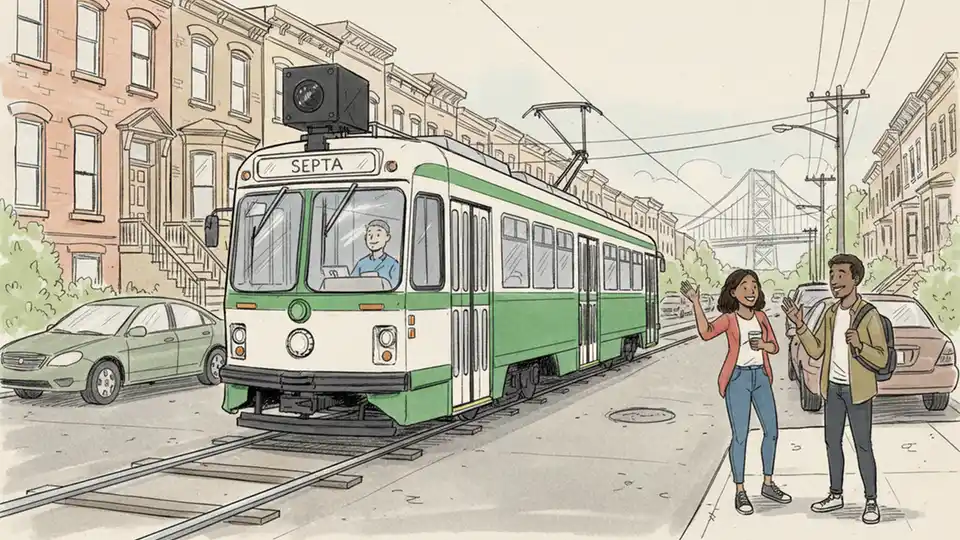 Philadelphia Trolleys Use AI to Clear Blocked Tracks