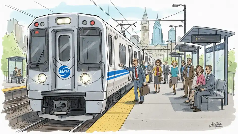 SEPTA Norristown Line Repairs Begin with Bus Service