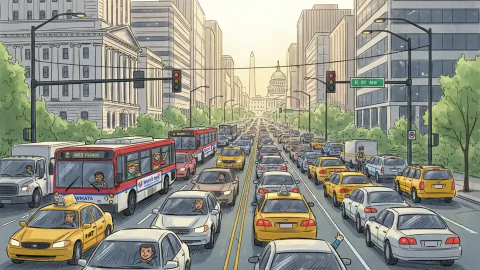 DC Study Shows Road Pricing Could Save Driver Time