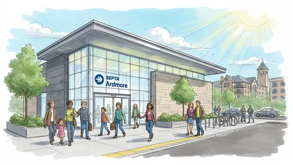 SEPTA Restores Ardmore Station After Major Upgrade