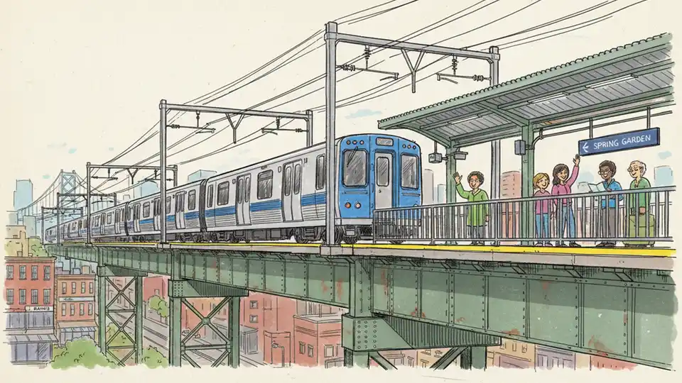 SEPTA Restores El Service After Transformer Fire