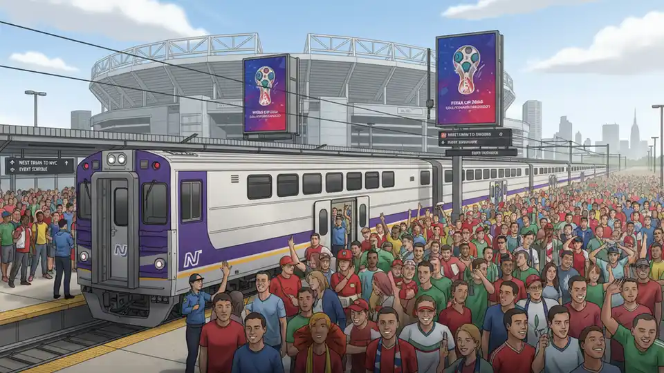 NJ Transit Enforces Safety Rules for World Cup