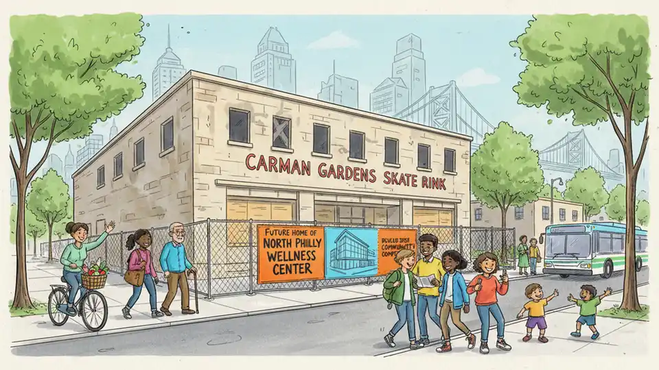 Philadelphia Rink Becomes Community Health Hub