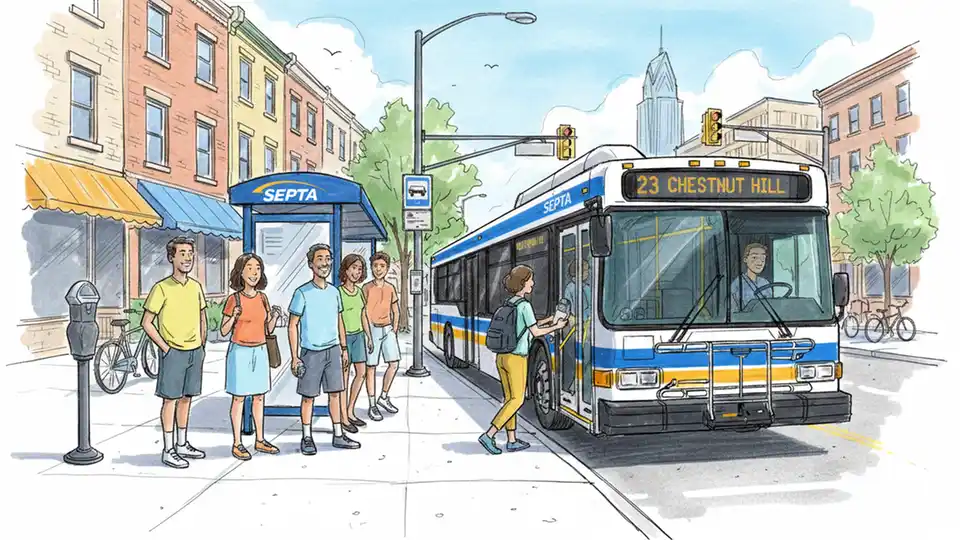 Philadelphia Transit Riders See Warm Commute Tuesday