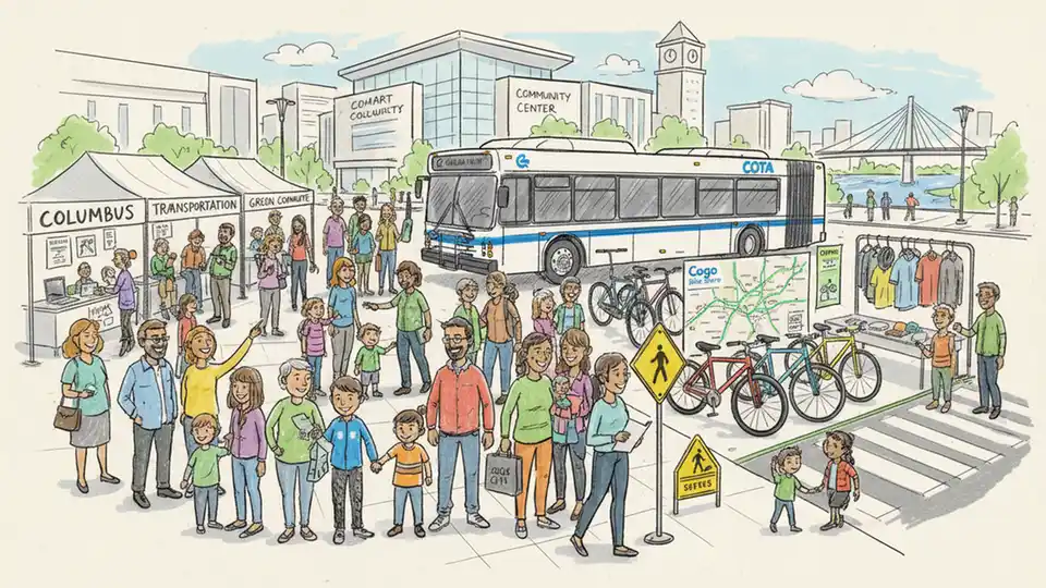Columbus Hosts Event on Car-Free Mobility Options