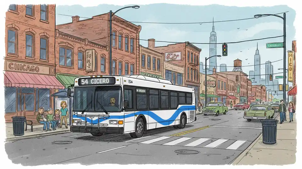 CTA Reroutes Route 54 for Sewer Work