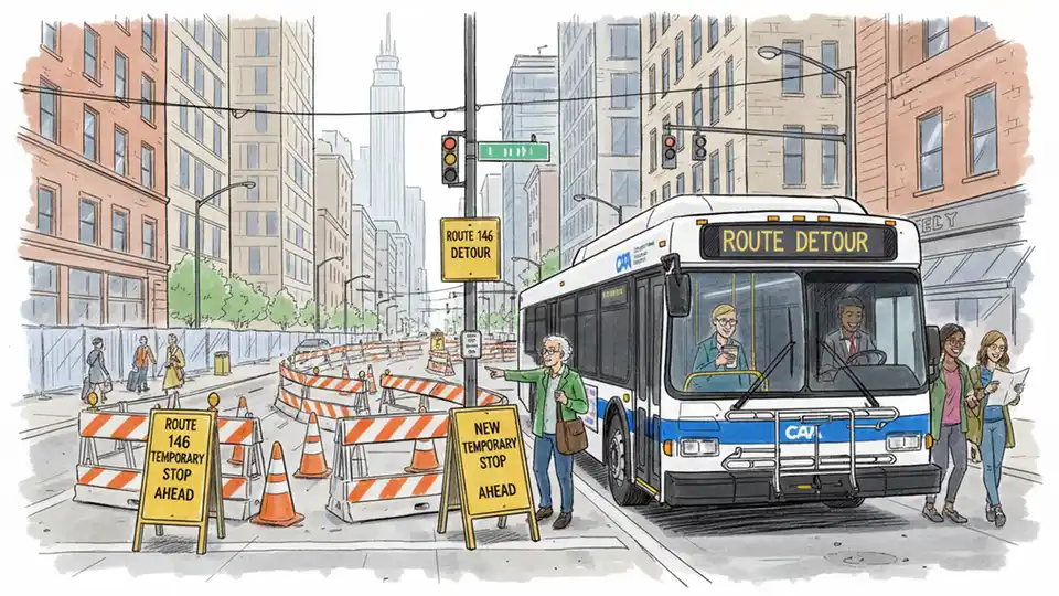 CTA Adjusts Howard Stop for Sidewalk Work