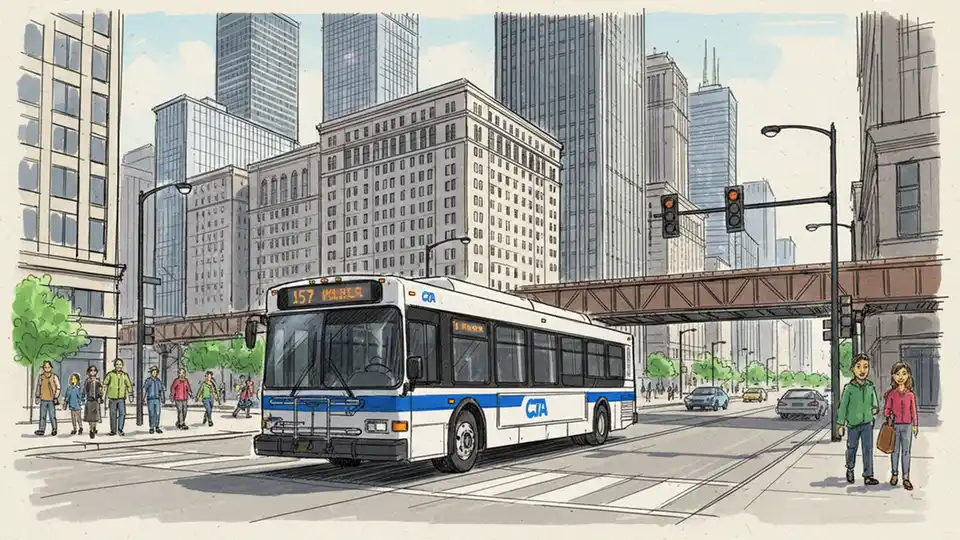 Chicago Route 157 Adjusts for Canal Street Work