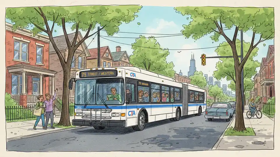 CTA Reroutes South Shore Buses Around Utility Work