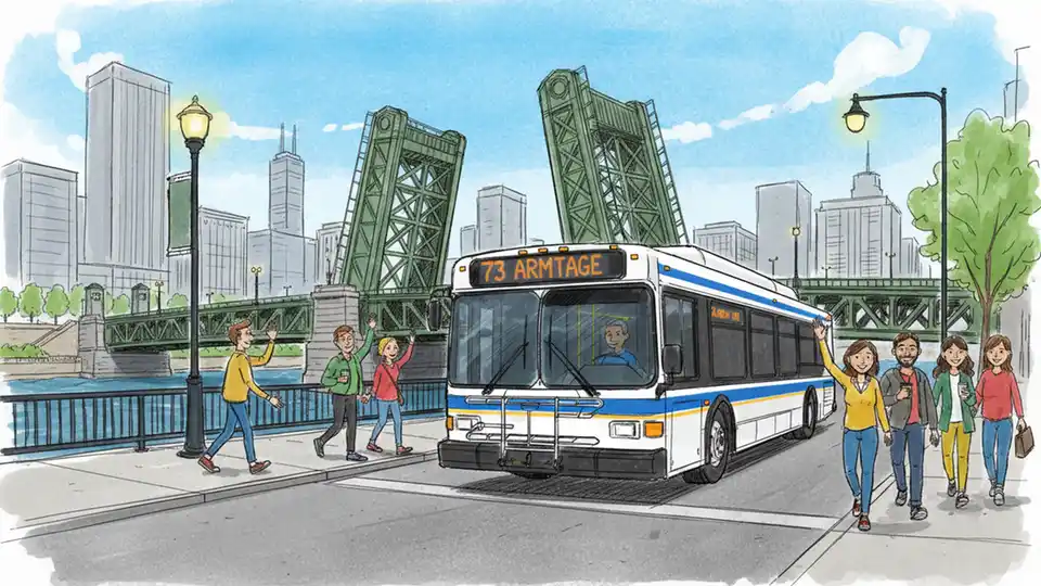 CTA Route 73 Reroutes for Bridge Repairs