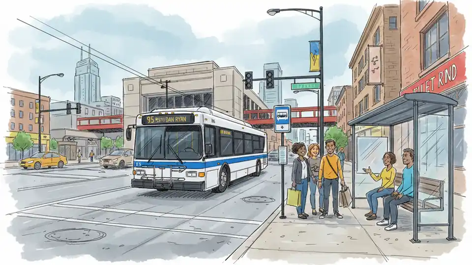 CTA Adjusts Route 95 for Infrastructure Work