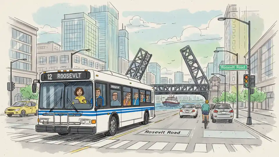 Chicago CTA Reroutes Buses for Bridge Maintenance