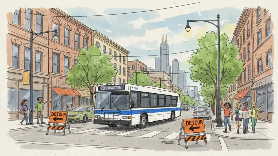 CTA Adjusts Route 70 to Maintain Service