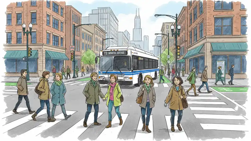 CTA Route 72 Adjusts for Heavy Foot Traffic