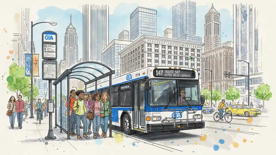 CTA Adjusts Clark Street Stop During Construction