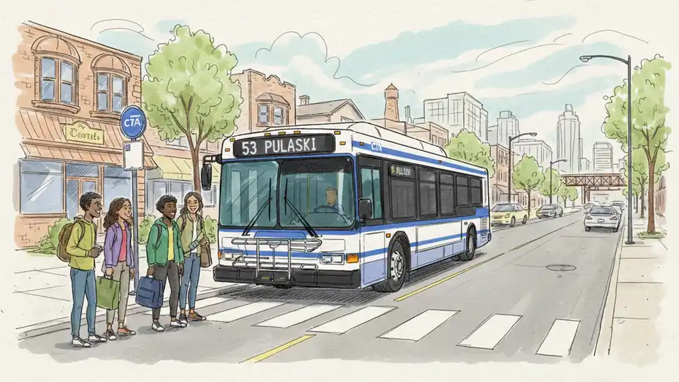 CTA Reroutes #53 Bus Amid Police Activity
