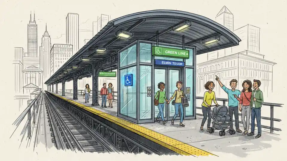 Green Line Elevator Out, Crews Assess Repairs