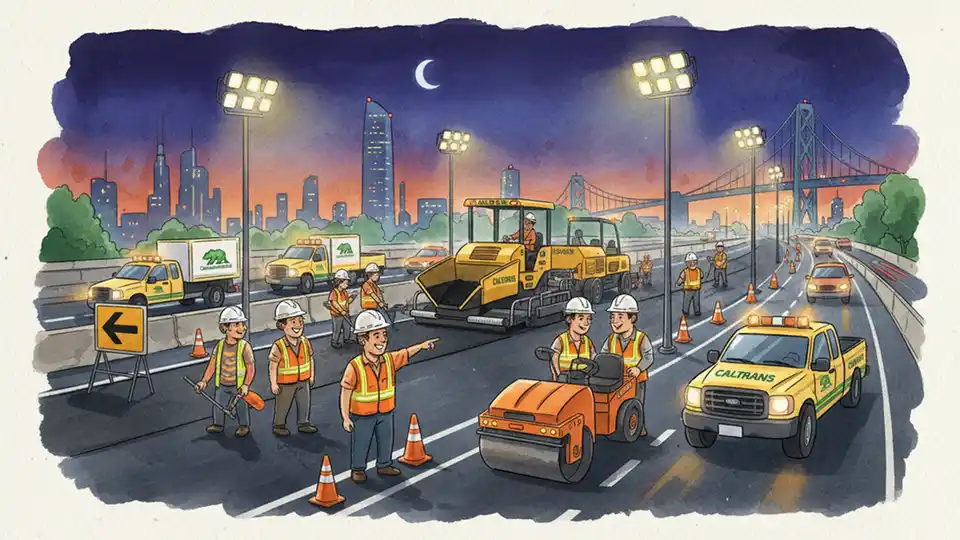 210 Freeway Repairs Shift to Overnight Hours