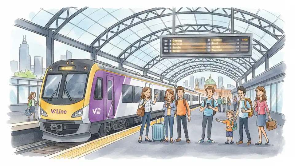 V/Line App Adds Live Platform Data for Riders