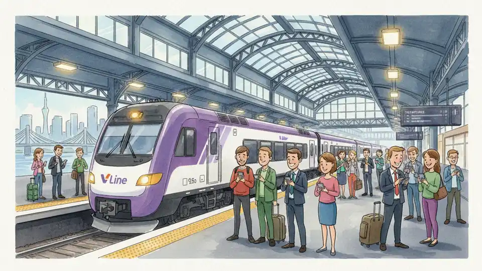 V/Line App Adds Real-Time Service Alerts