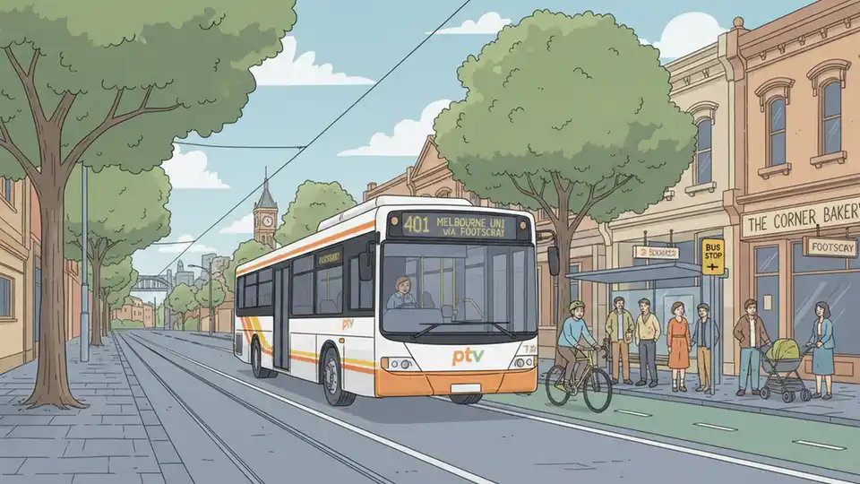 Melbourne 408 Bus Expands Hours and Sunday Service