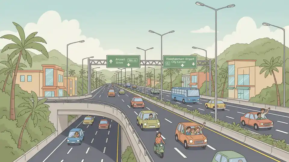 Visakhapatnam Builds 10 Highway Links to Airport
