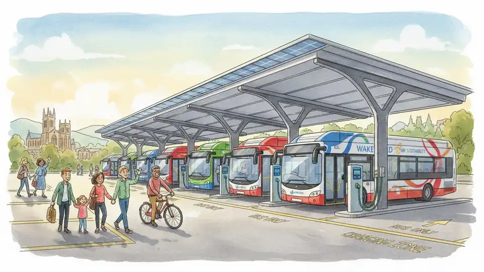 Yorkshire Builds £60M Zero-Emission Bus Depot