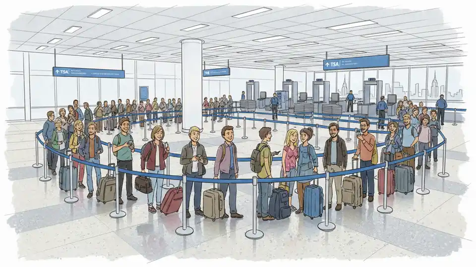 NYC Airport Access Strained by TSA Staffing Crisis