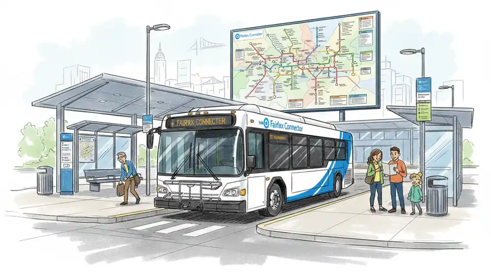 Fairfax Connector Releases Updated System Map