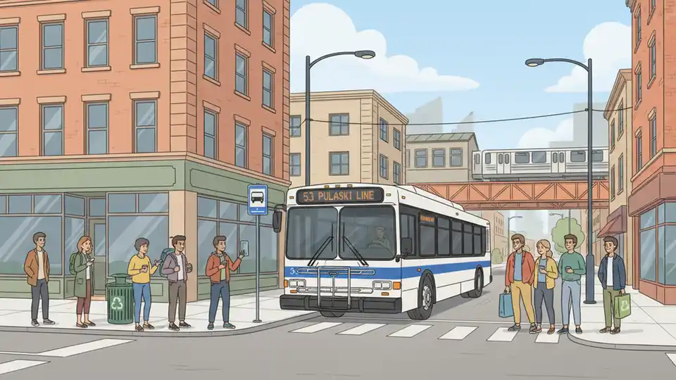 CTA Maintains Pulaski Terminal, Buses Shift Temporarily