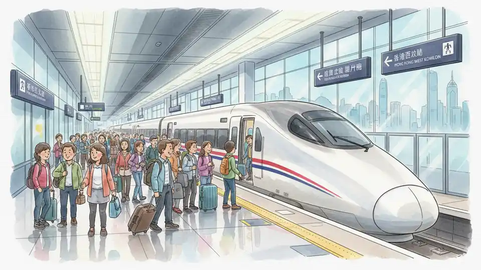Hong Kong Adds Rail Service for Holiday Rush