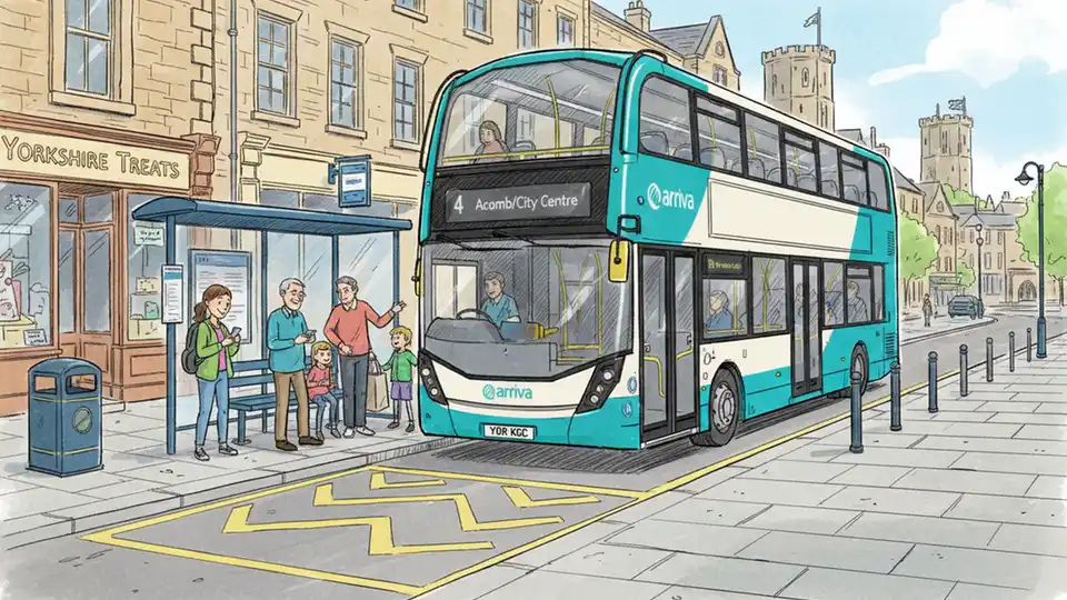 York Bus Routes Adjust for Racing Festival