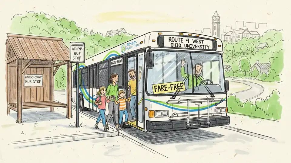 Athens Transit Extends Free Rides Through 2027