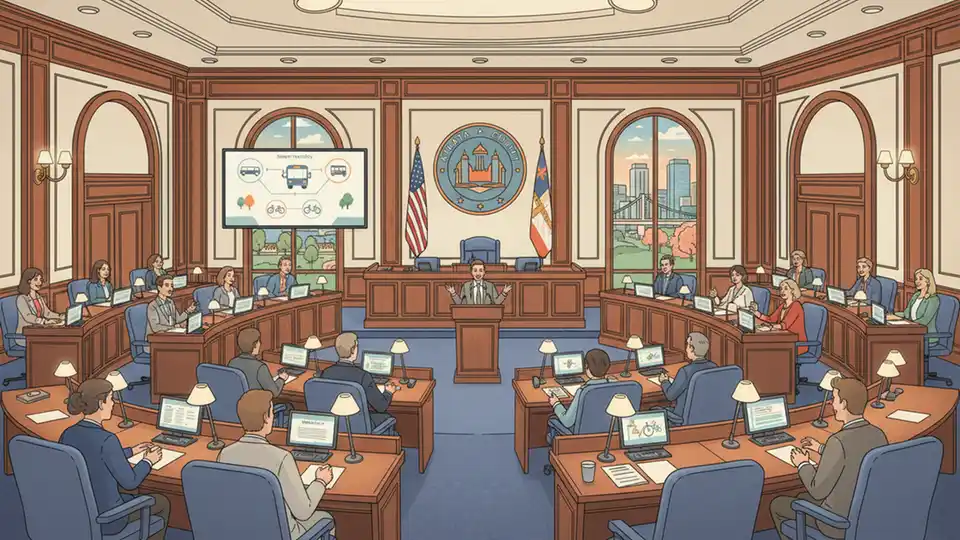 Atlanta Council President Seeks City-Funded Driver