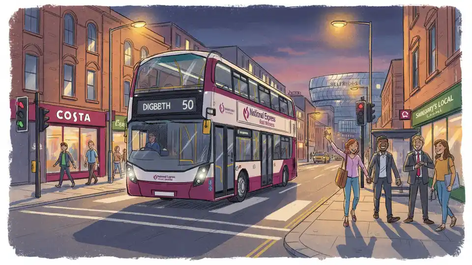 Birmingham Routes Adjust for Lighting Work