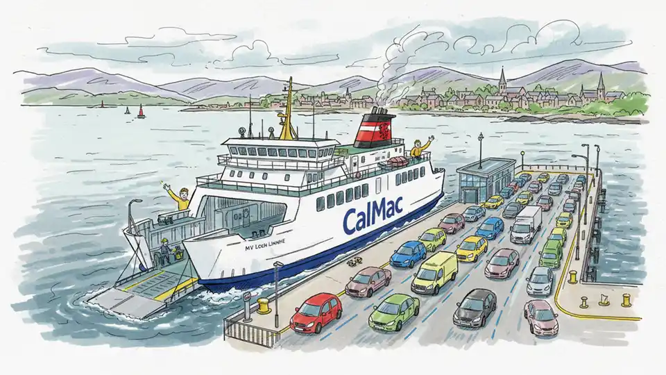 Scotland Ferry Restored After Fuel Leak Disruption