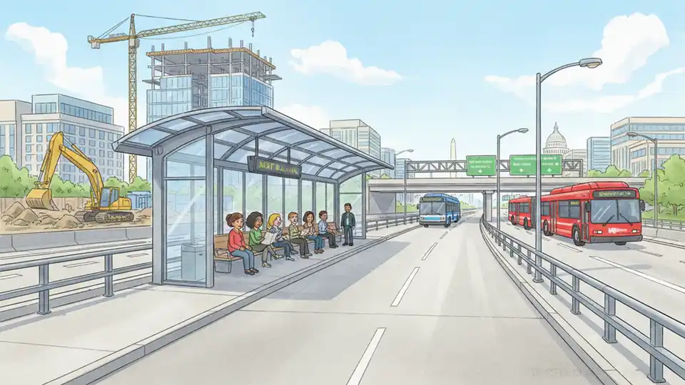 Route A1X Detours for Transitway Pavement Work