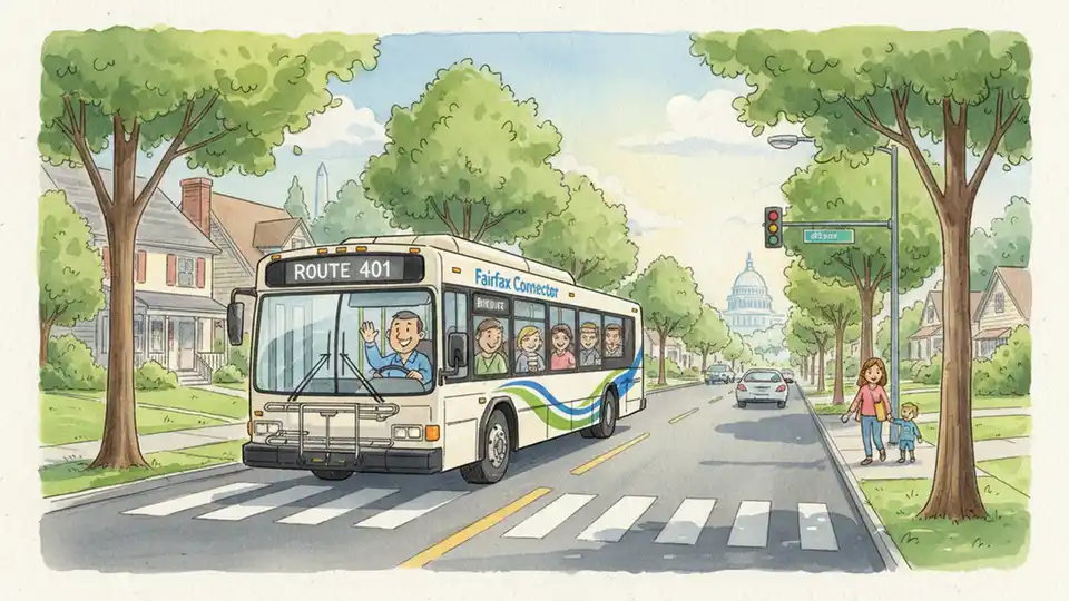 Fairfax Connector Adjusts Service for MLK Day