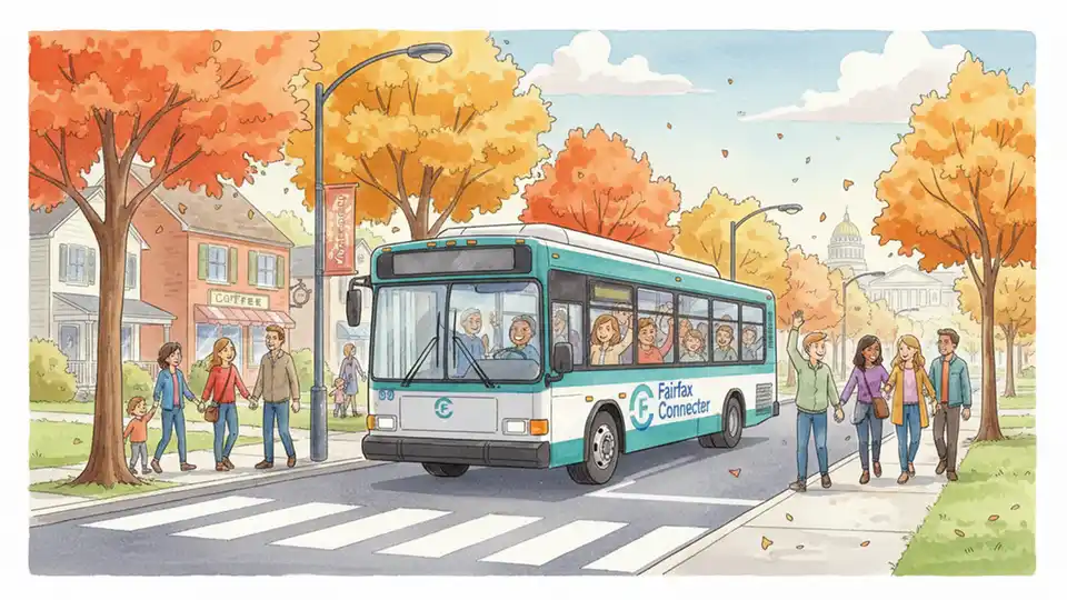 Fairfax Connector Adjusts Service for Veterans Day