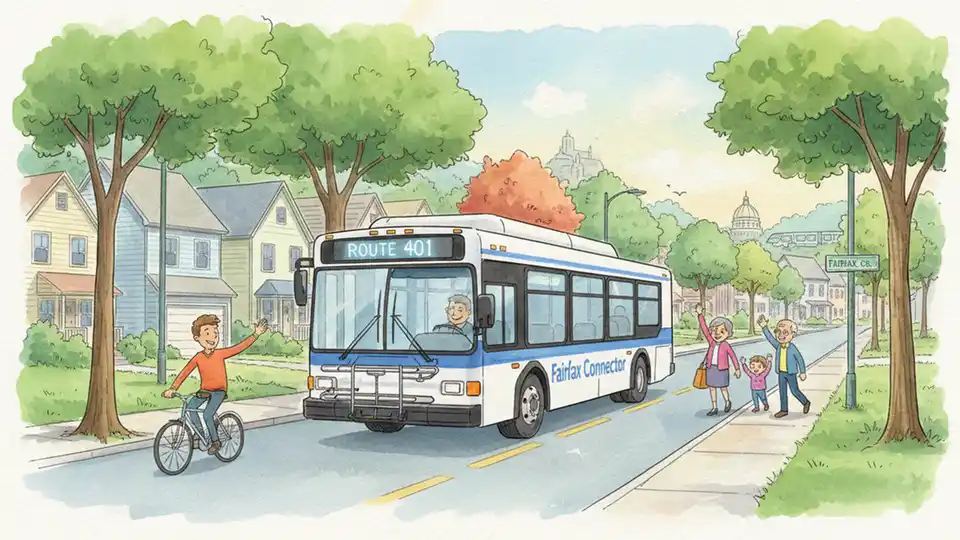 Fairfax Connector Adjusts Six Routes for Reliability