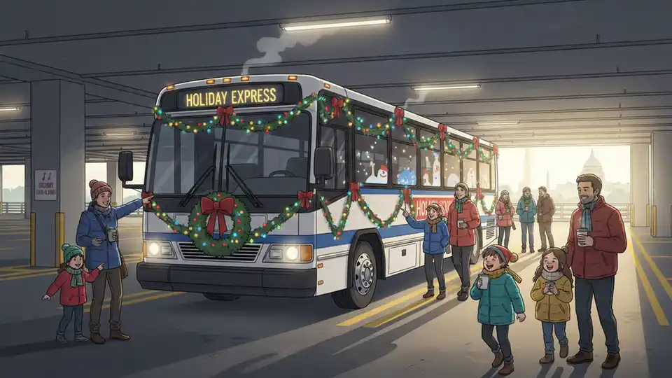 Fairfax Connector Builds Community Through Winterfest
