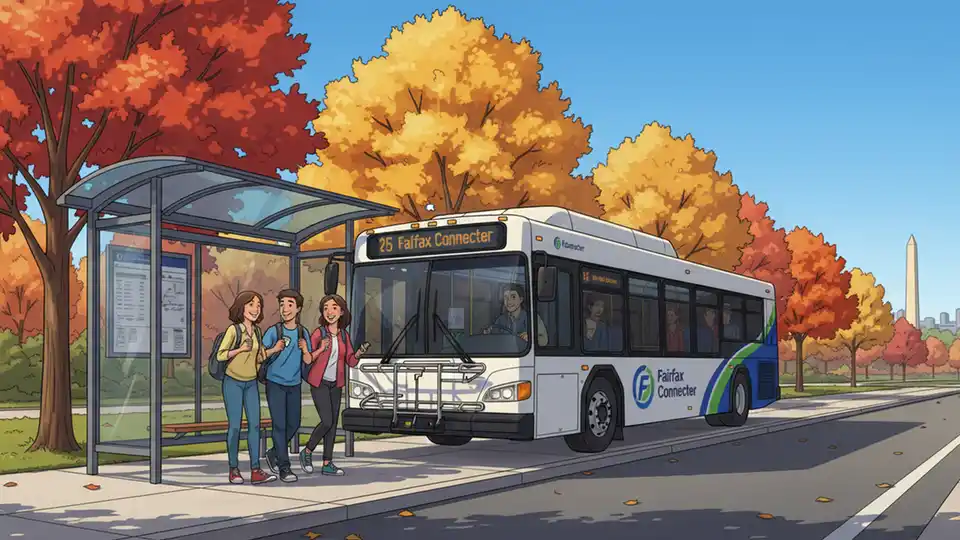 Fairfax Connector Adjusts for Veterans Day
