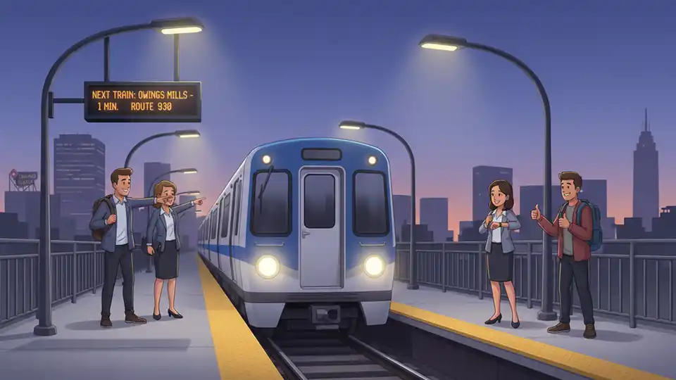 Baltimore Metro SubwayLink Maintains Service During Track Work