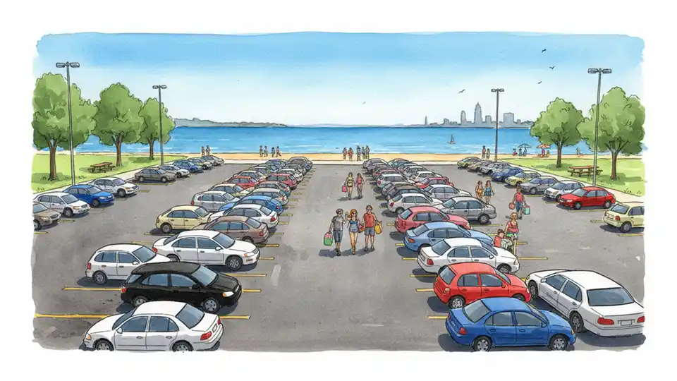 Cleveland Parks Encourage Transit as Beach Demand Peaks